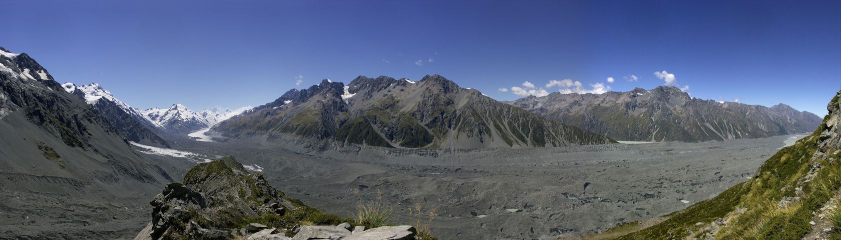 Mt. Cook and the Tasman Glacier