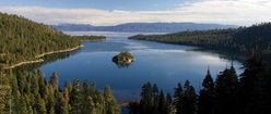 Emerald Bay, with Fannette Island, Lake Tahoe, CA