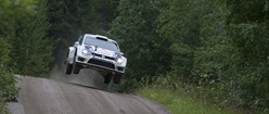 Flying VW Rally Car