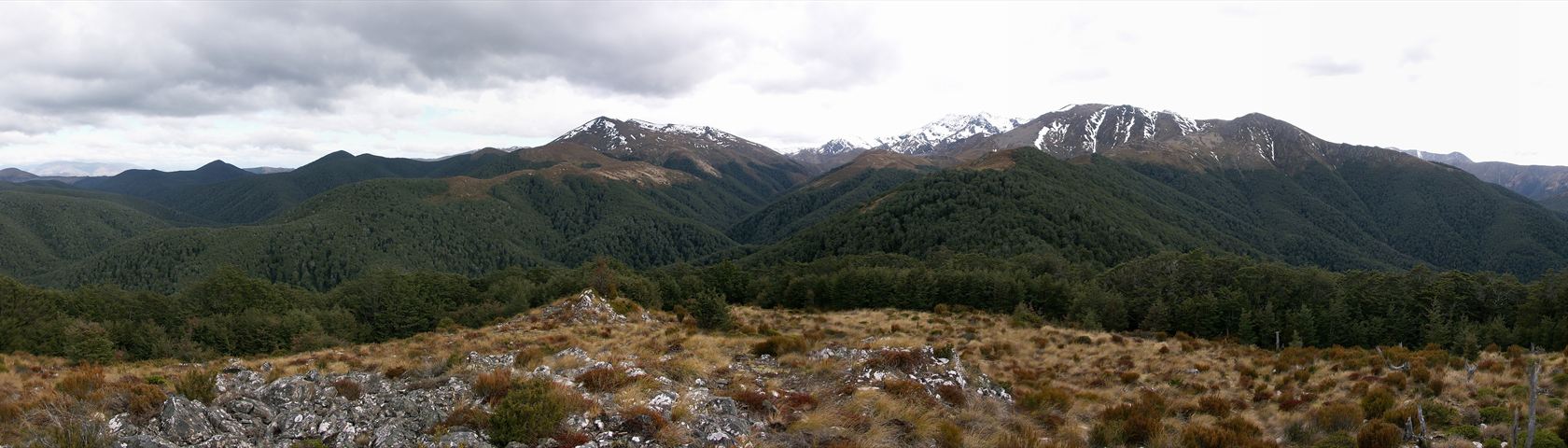 Eyre Mountains Panorama