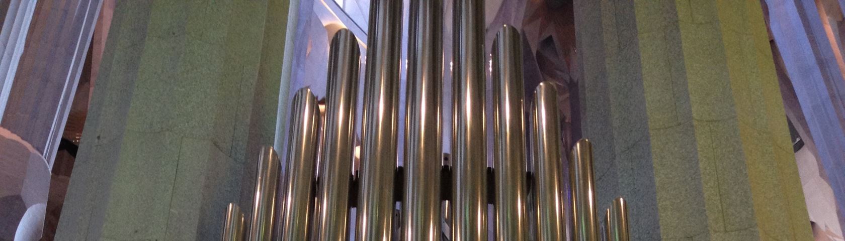 Organ Pipes - Sagrada Familia - Barcelona