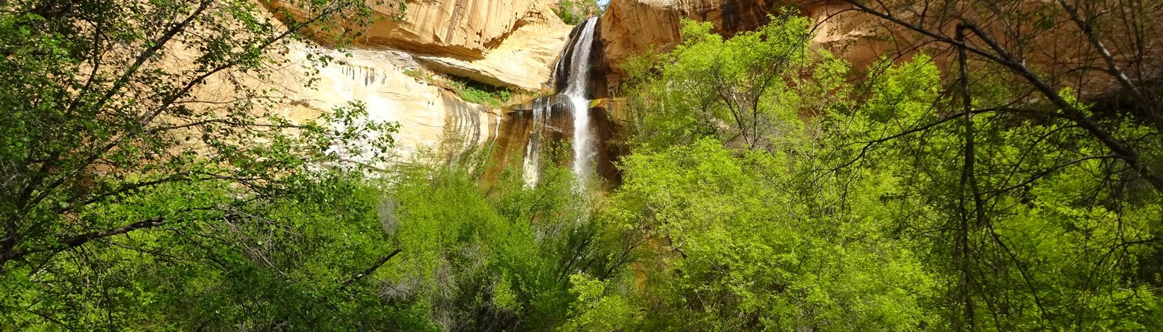 Lower Calf Creek Waterfall