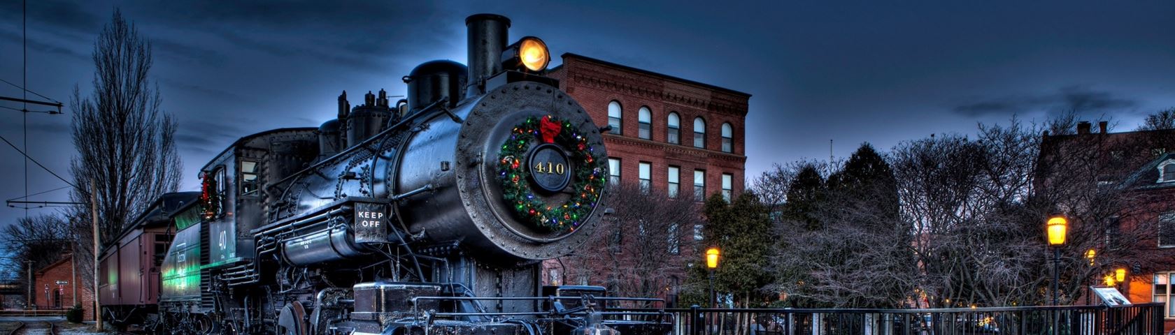 Christmas City Locomotive