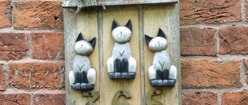 Carved Cats