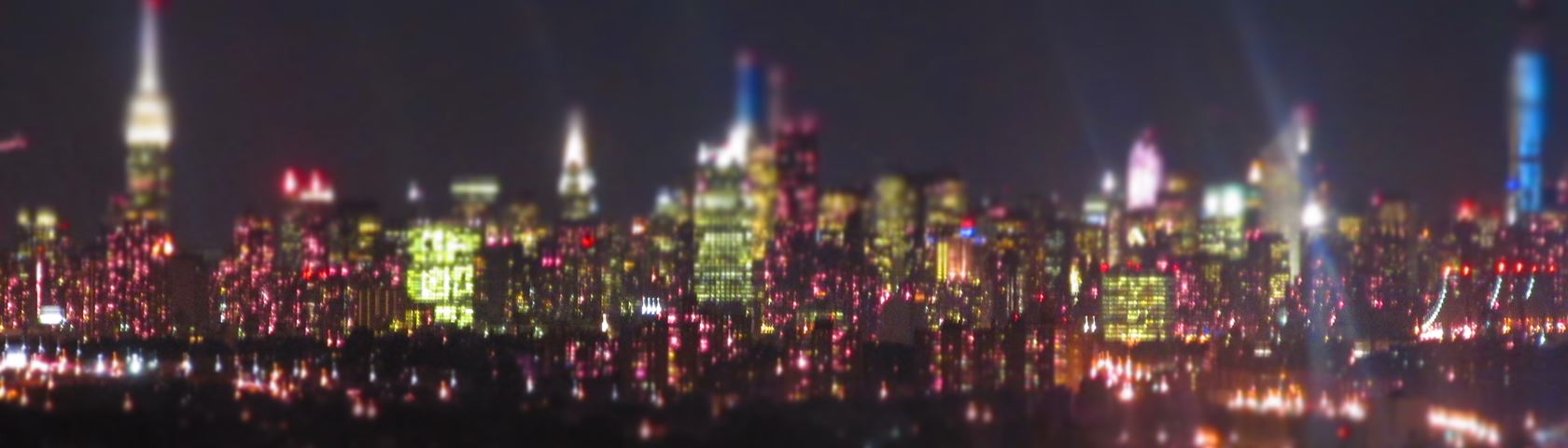 New York City Skyline - Infrared - Ultraviolet - Creative Camera Setting