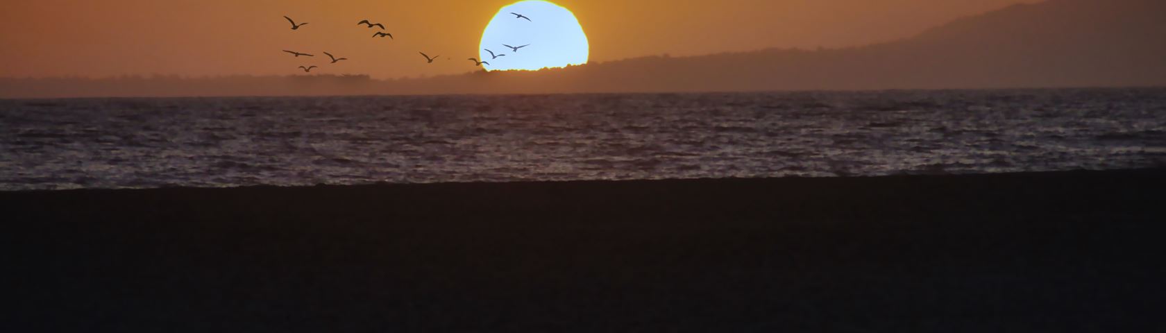 Sunset in Venice Beach California
