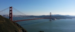 Golden day at the Golden Gate