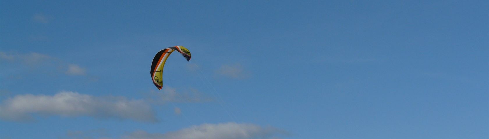 Beauduc and the Kite Surfer