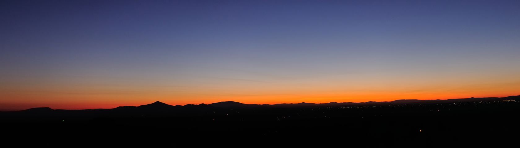 Before Sunrise over Redmond Oregon