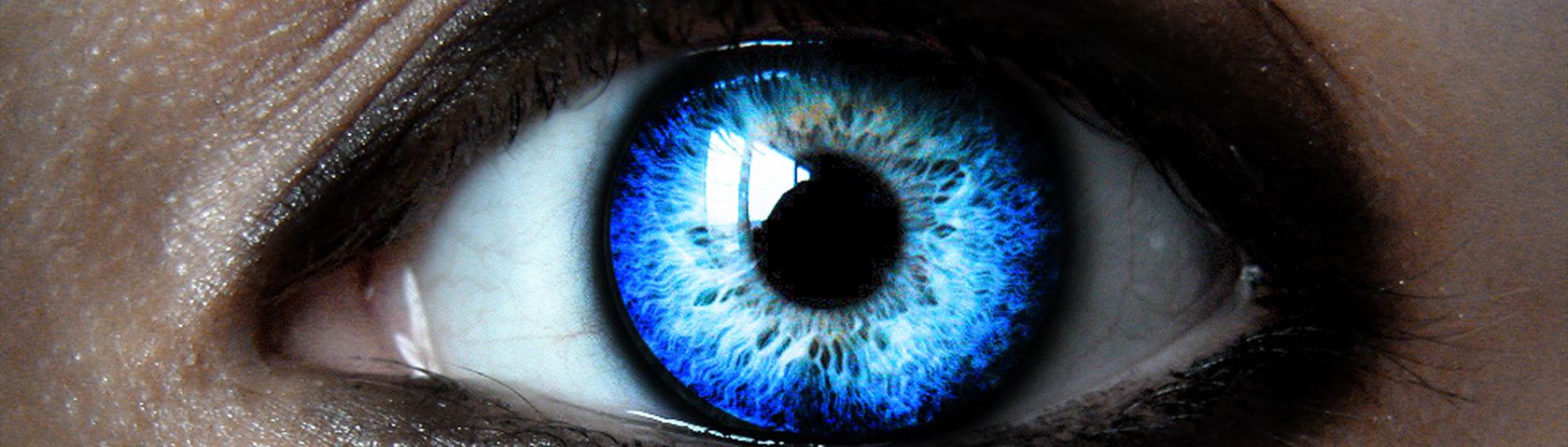 Bright Blue Eye