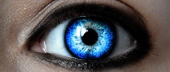 Bright Blue Eye