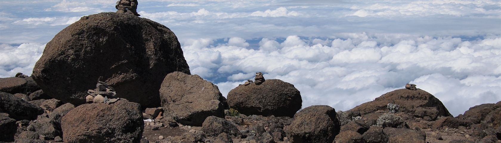Sentinel Inukshuks on Kilimanjaro