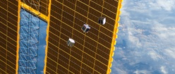 First Cubesat Deployment
