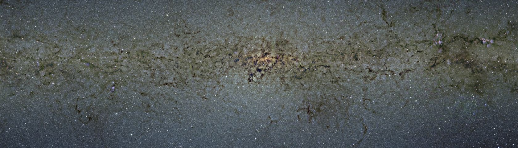 VISTA Mosaic of the Central Parts of the Milky Way