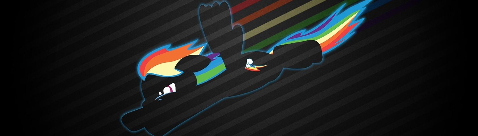 Rainbow Dash Flying