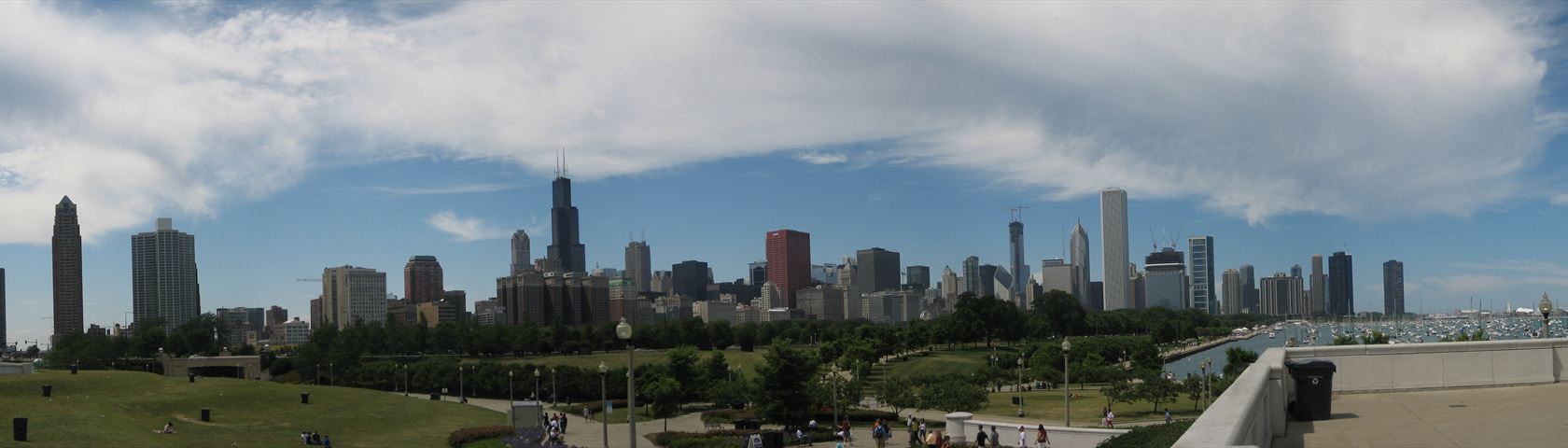 Chicago Skyline • Images • WallpaperFusion by Binary Fortress Software