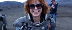 Noomi Rapace On Set